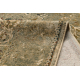Tapis en laine OMEGA LUMIER Ornement vintage iron vert