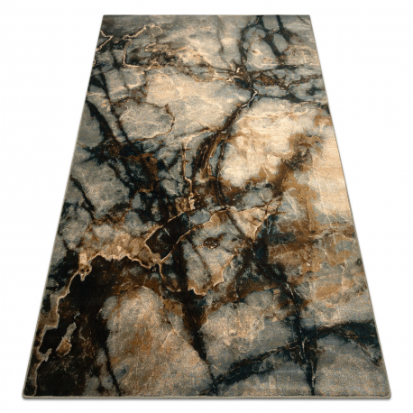 Tapis en laine OMEGA ELIAN Marbre iron vert