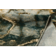 Tapis en laine OMEGA ELIAN Marbre iron vert