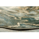 Tapis en laine OMEGA ELIAN Marbre iron vert