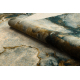Tapis en laine OMEGA ELIAN Marbre iron vert