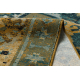 Alfombra de lana OMEGA AVAR Marco, diamantes, oriental - rapé marrón 