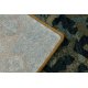 Alfombra de lana OMEGA AVAR Marco, diamantes, oriental - rapé marrón 