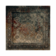 Wool carpet OMEGA MAMLUK Square - Rosette vintage emerald