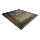 Wool carpet OMEGA MAMLUK Square - Rosette vintage emerald