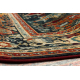 Tapis en laine POLONIA ALHAMBRA Ornement, cadre rubis