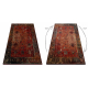 Wool carpet POLONIA BODRUM Ornament, frame ruby
