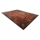 Wool carpet POLONIA BODRUM Ornament, frame ruby