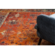 Wool carpet POLONIA BODRUM Ornament, frame ruby