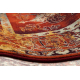 Wool carpet POLONIA BODRUM Ornament, frame ruby