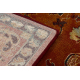 Wool carpet POLONIA BODRUM Ornament, frame ruby