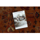 Wool carpet POLONIA BODRUM Ornament, frame ruby