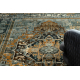 Wool carpet POLONIA ALHAMBRA Ornament, frame cognac 