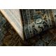 Wool carpet POLONIA ALHAMBRA Ornament, frame cognac 