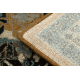 Wool carpet POLONIA ALHAMBRA Ornament, frame cognac 