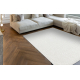 Tapis CASABLANCA LOOP blanc, bouclé, doux