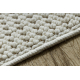 Tapis CASABLANCA LOOP blanc, bouclé, doux
