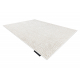 Teppich CASABLANCA LOOP weiß / beige Schleife weich
