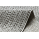 Tapis CASABLANCA LOOP gris clair, bouclé, doux