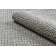 Tapis CASABLANCA LOOP gris clair, bouclé, doux