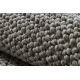 Tapis CASABLANCA LOOP gris clair, bouclé, doux