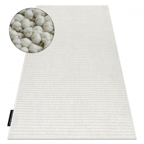 Carpet CASABLANCA LOOP white loop, soft