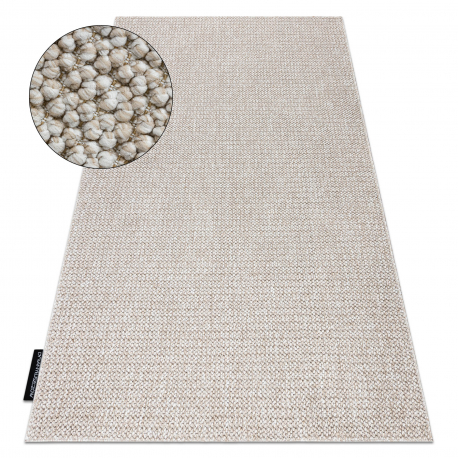 Teppich CASABLANCA LOOP beige, Schleife weich