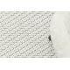 Carpet CASABLANCA LOOP circle white loop, soft