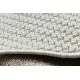 Carpet CASABLANCA LOOP circle white loop, soft