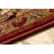 Wool carpet POLONIA BODRUM Ornament, frame light ruby