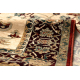 Wool carpet POLONIA BODRUM Ornament, frame light ruby