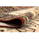 Wool carpet POLONIA BODRUM Ornament, frame light ruby