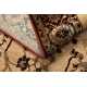 Wool carpet POLONIA BODRUM Ornament, frame light ruby