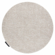 Carpet CASABLANCA LOOP circle beige loop, soft
