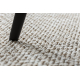 Teppich CASABLANCA LOOP Kreis beige Schleife weich