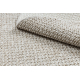 Teppich CASABLANCA LOOP Kreis beige Schleife weich