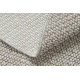 Teppich CASABLANCA LOOP Kreis beige Schleife weich