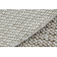 Teppich CASABLANCA LOOP Kreis beige Schleife weich