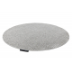 Carpet CASABLANCA LOOP circle light grey loop, soft