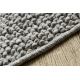 Carpet CASABLANCA LOOP circle light grey loop, soft