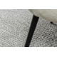 Tapis CASABLANCA LOOP cercle gris clair, bouclé, doux