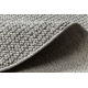 Carpet CASABLANCA LOOP circle light grey loop, soft