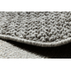 Carpet CASABLANCA LOOP circle light grey loop, soft