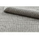 Carpet CASABLANCA LOOP circle light grey loop, soft