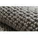 Carpet CASABLANCA LOOP circle light grey loop, soft