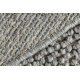 Carpet CASABLANCA LOOP circle light grey loop, soft