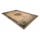 Wool carpet POLONIA KORDOBA25 Rosette, frame sepia