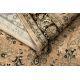Wool carpet POLONIA KORDOBA25 Rosette, frame sepia