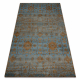 Wool carpet OMEGA KARAJA flowers brass, gold