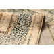 Wool carpet OMEGA MAMLUK Square - Rosette vintage cream